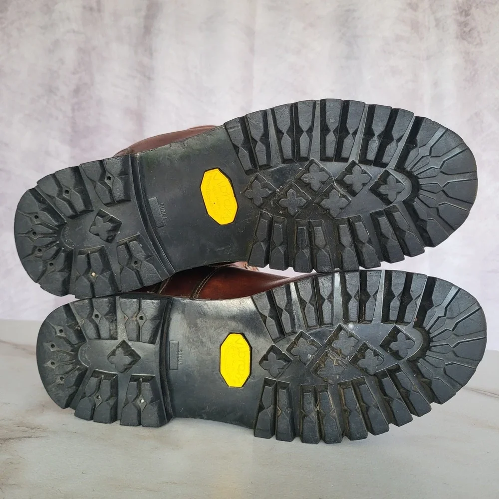 Zermatt Vibram Montagnablock Heavy Duty Mountaineering Boots US Men's Size 7.5